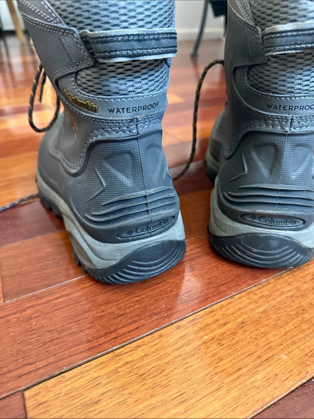 Columbia Gray All-Weather Lace-Up Boots